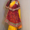 NS Traditional Handwork Chunri Georgette Broach Odhna