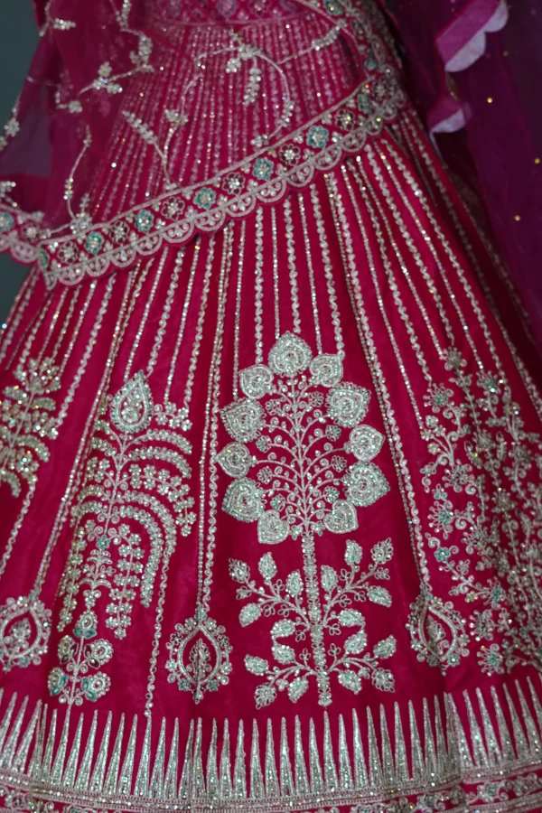 NS Rani Pink Bridal Designer Lehenga