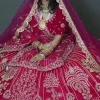 NS Rani Pink Bridal Designer Lehenga