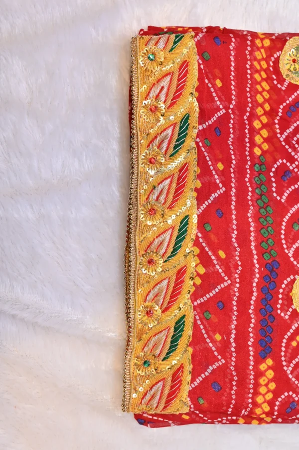 ns-p12-2 NS Belbuti Chunri Viscose Fabric Festive Wear