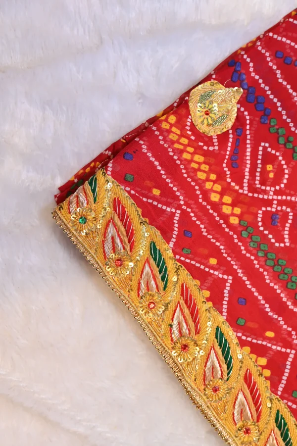 ns-p12-3 NS Belbuti Chunri Viscose Fabric Festive Wear