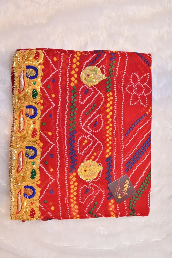 NS Classic Belbuti Chunri Design Viscose