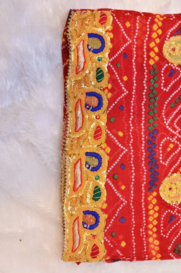 NS Classic Belbuti Chunri Design Viscose