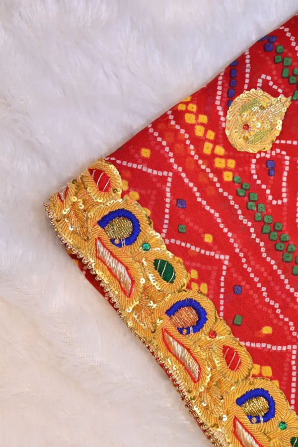 NS Classic Belbuti Chunri Design Viscose