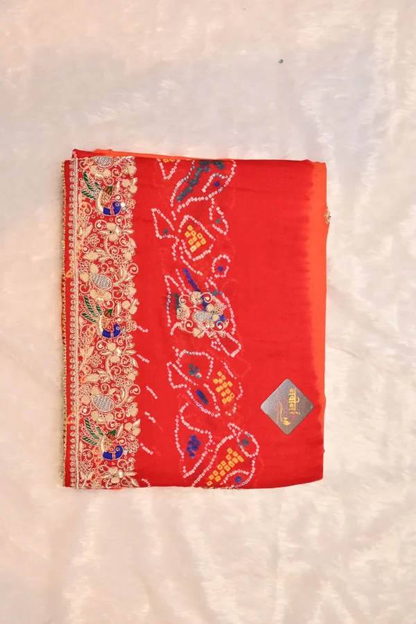 NS Traditional Pila with Zardozi Hand Embroidery