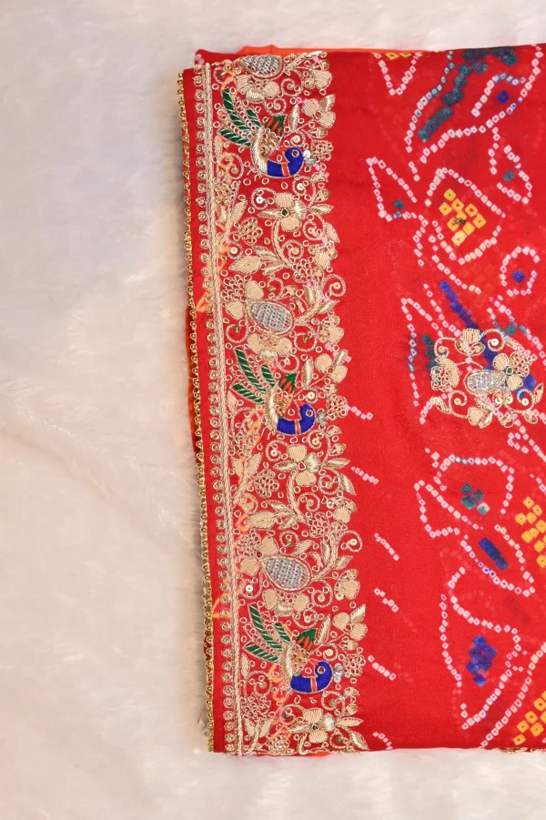 NS Traditional Pila with Zardozi Hand Embroidery