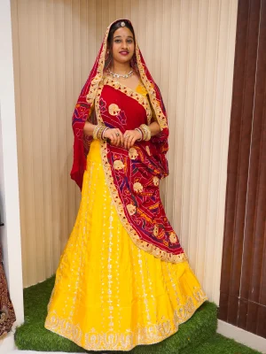 NS Traditional  Belbuti Chunri Ojaria Ethnic