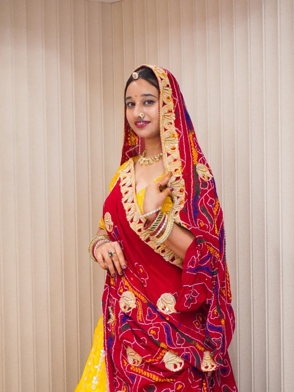 NS Traditional  Belbuti Chunri Ojaria Ethnic