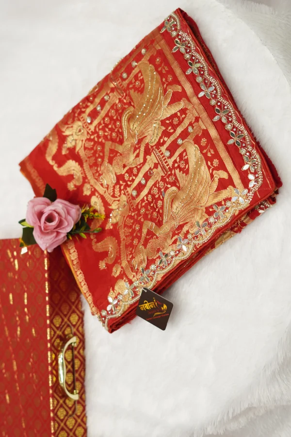 NS Katdana Banarasi Silk Festive Wear Saree