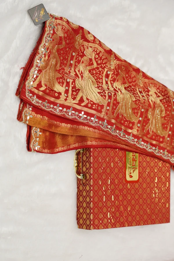 NS Katdana Banarasi Silk Festive Wear Saree