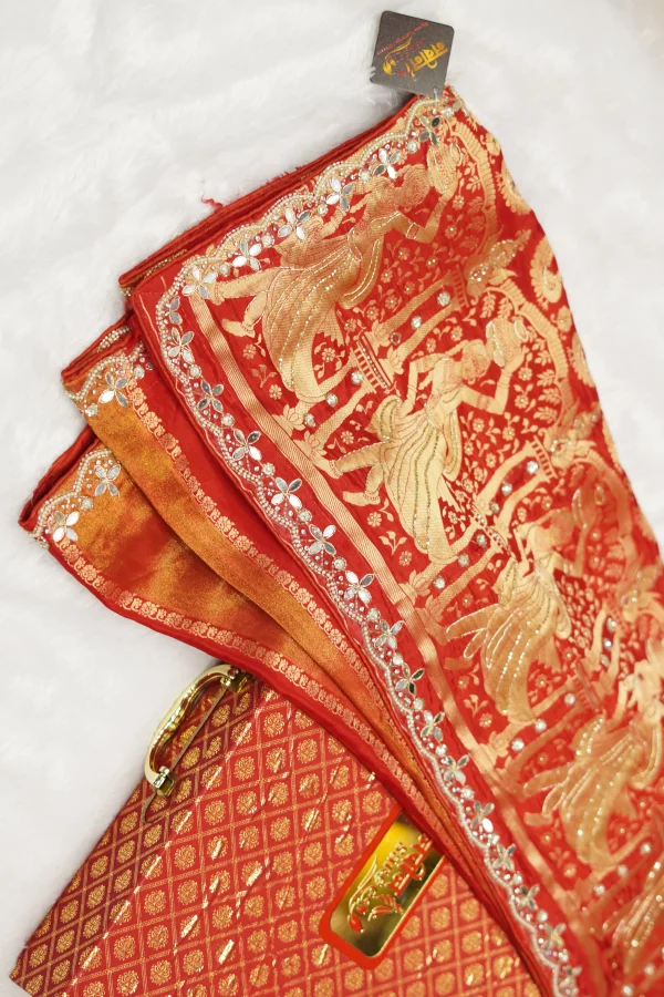 NS Katdana Banarasi Silk Festive Wear Saree