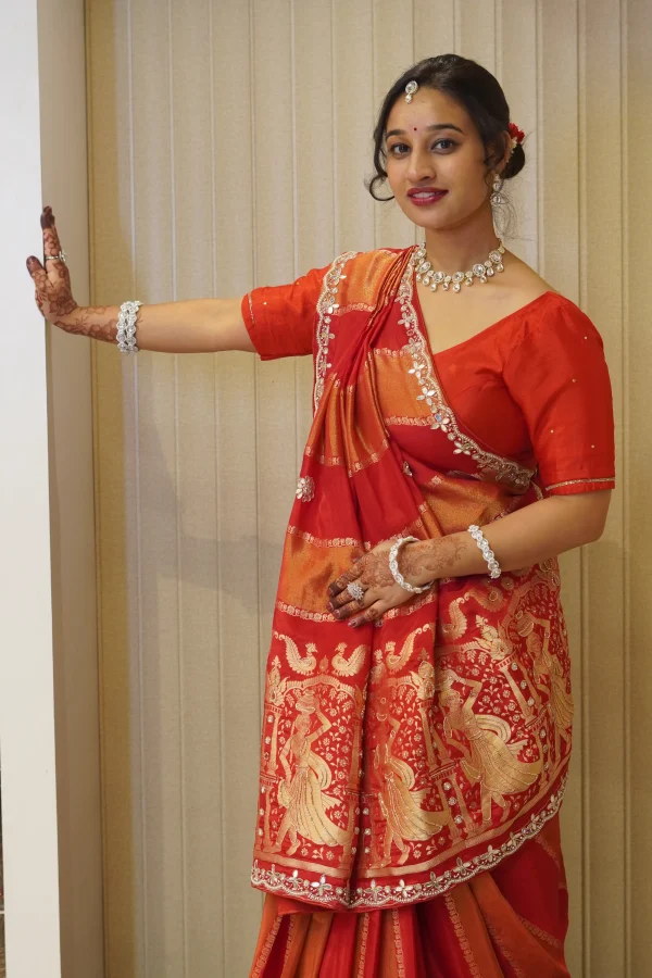 NS Katdana Banarasi Silk Festive Wear Saree