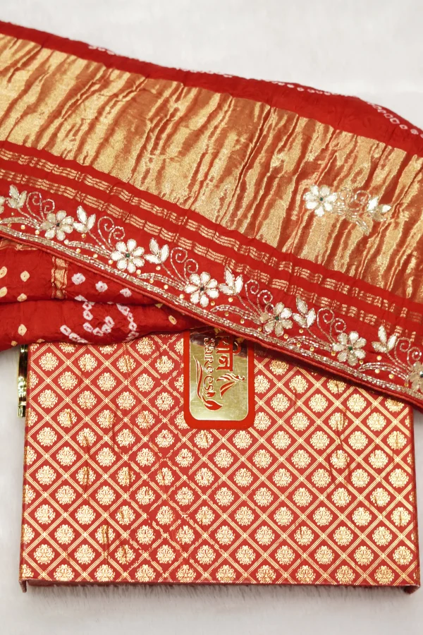 NS Handwork Gota Patti Modal Silk Festive Wear Saree