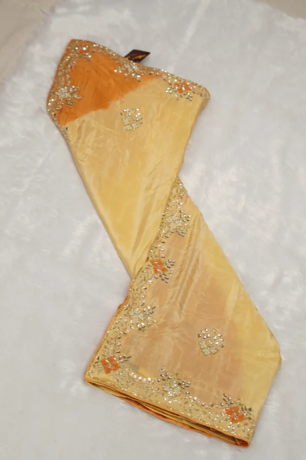 NS Designer Tie Dye Ho Silk Traditional Saree