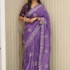 NS Embroidery HO Silk Festive Wear Saree