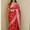 ns-s6-b-4 NS Rajasthani Ho Silk Traditional Festive Wear Saree