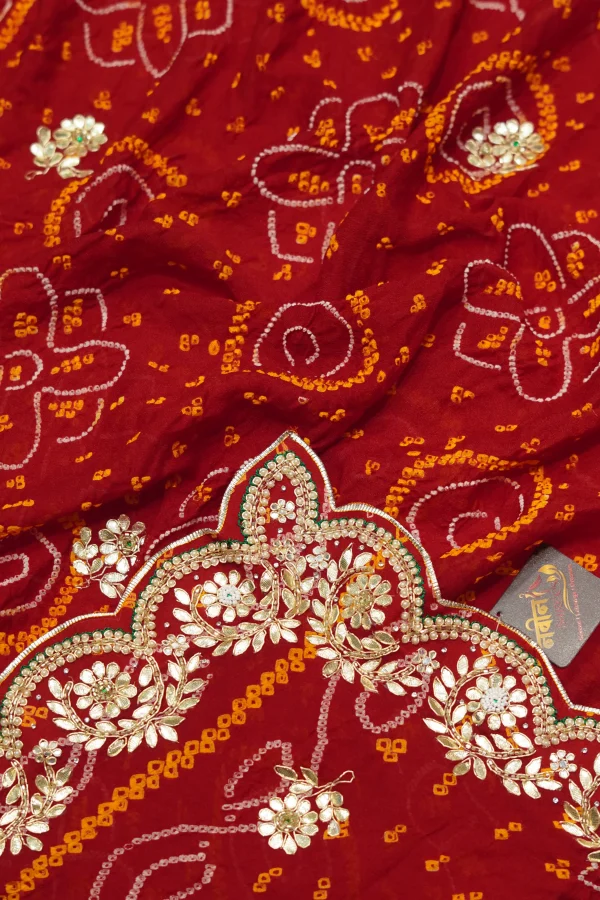 NS Pure Crepe Traditional Festive Wear Saree