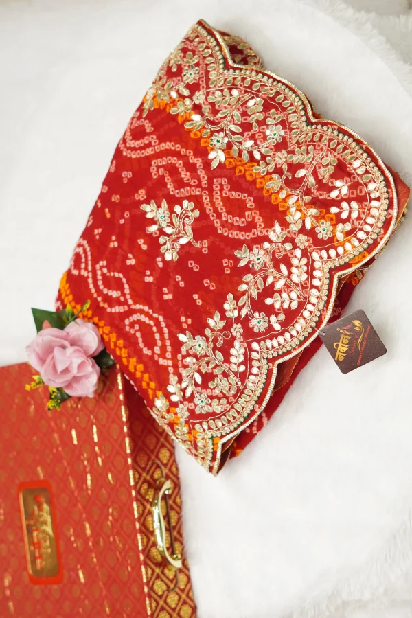 NS Pure Crepe Festive Wear Saree