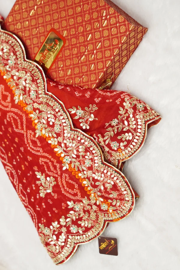 NS Pure Crepe Festive Wear Saree