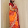NS Pure Crepe Festive Wear Saree