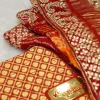 NS Gaji Silk Zardozi Festive Wear Saree