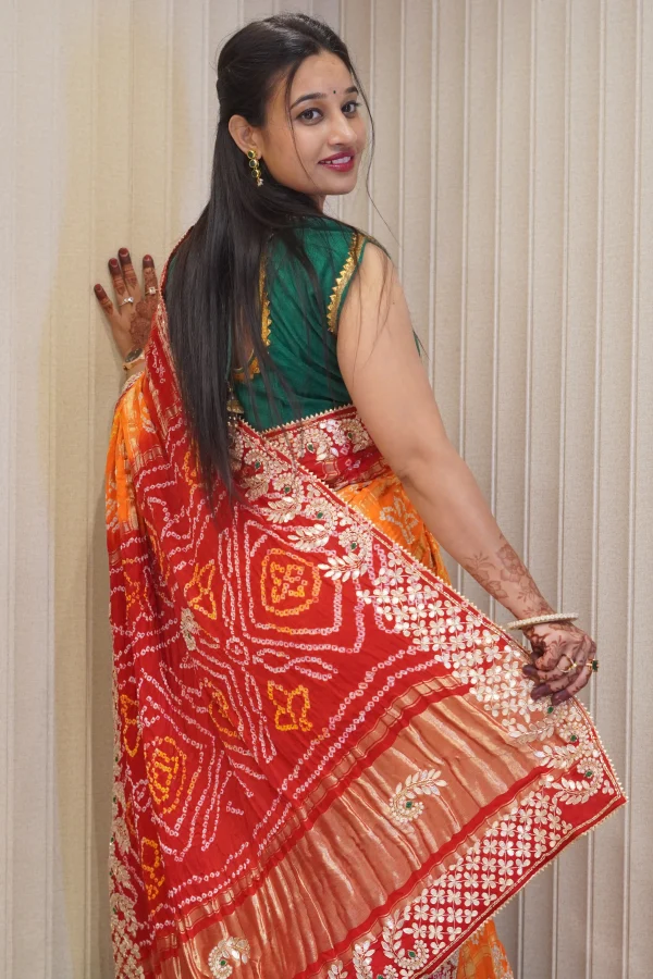 NS Gaji Silk Zardozi Festive Wear Saree